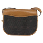 Christian Dior Vintage Honeycomb Shoulder Bag Canvas and Leather - image 2