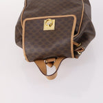 Celine Vintage Drawstring Flap Backpack Macadam Coated Canvas - image 7