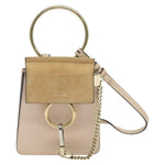 Chloe Faye Crossbody Leather and Suede Medium - image 18