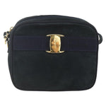 Salvatore Ferragamo Vala Shoulder Bag Suede - image 20