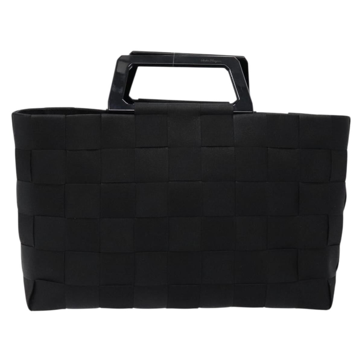 Salvatore Ferragamo Vintage Handbag Canvas - image 1
