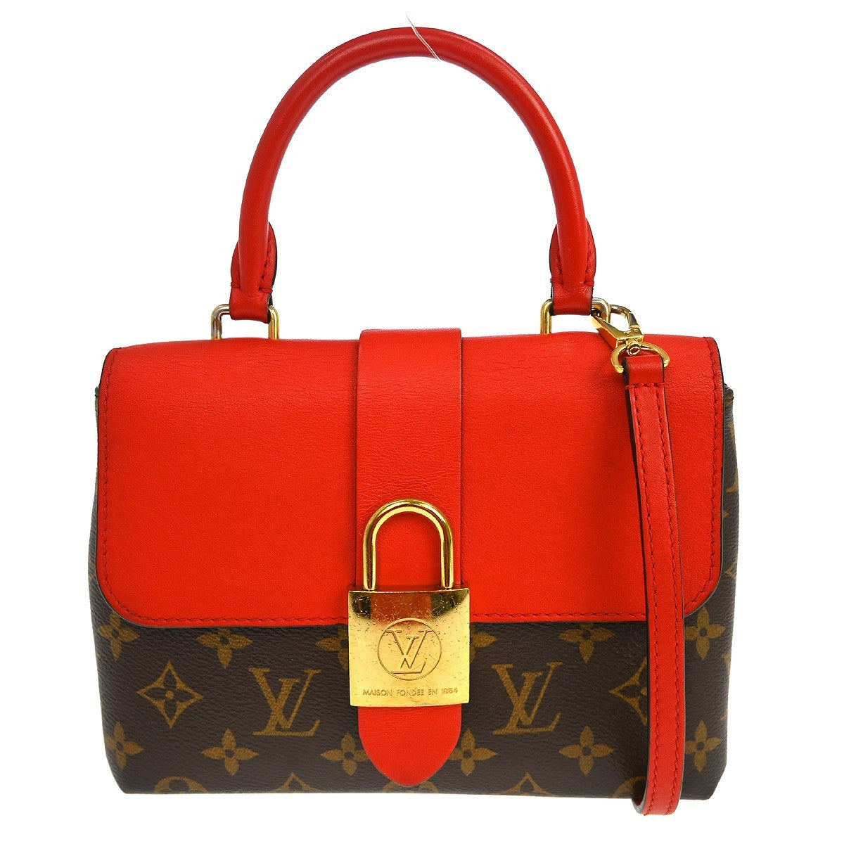Louis Vuitton Locky Handbag Monogram Canvas with Leather BB - image 1