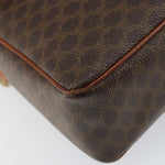 Celine Vintage Macadam Shoulder Bag Canvas and Leather - image 10