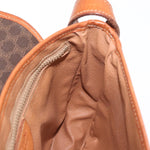 Celine Vintage Macadam Shoulder Bag Canvas and Leather - image 20