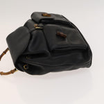 Gucci Vintage Bamboo Backpack Leather - image 4