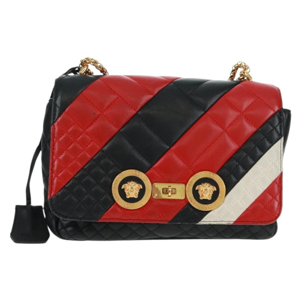 Versace Medusa Padlock Icon Top Handle Bag Quilted Leather Medium - image 1