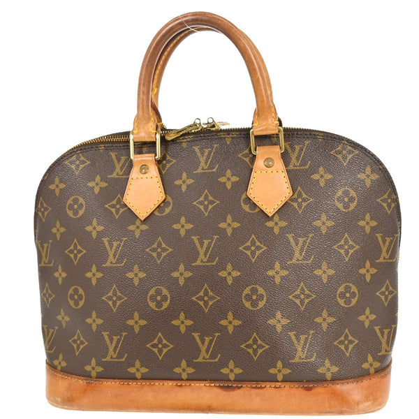 Louis Vuitton Alma Handbag Monogram Canvas PM