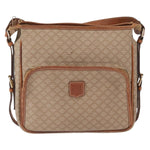 Celine Vintage Macadam Shoulder Bag Canvas and Leather - image 1