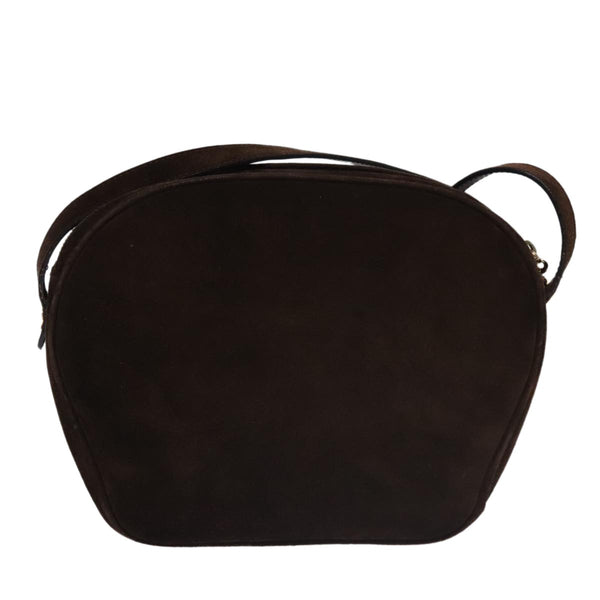 Salvatore Ferragamo Gancini Shoulder Bag Suede