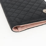 Chanel Vintage CC Bifold Wallet Leather Long - image 10