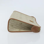 Christian Dior Vintage Honeycomb Zip Pouch Canvas and Leather - image 3
