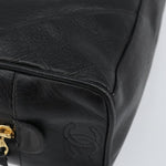 Chanel Vintage Toiletry Pouch Leather - image 10
