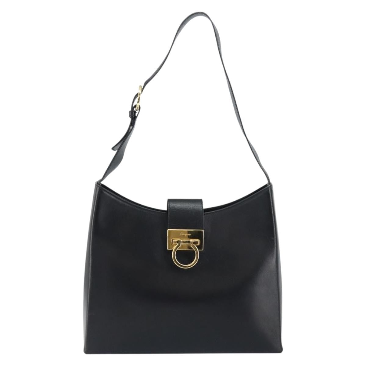 Salvatore Ferragamo Gancio Flap Hobo Leather Medium - image 1