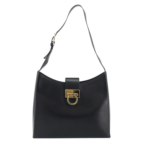 Salvatore Ferragamo Gancio Flap Hobo Leather Medium - image 1