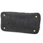 Prada Canapa Convertible Tote Denim Medium - image 14
