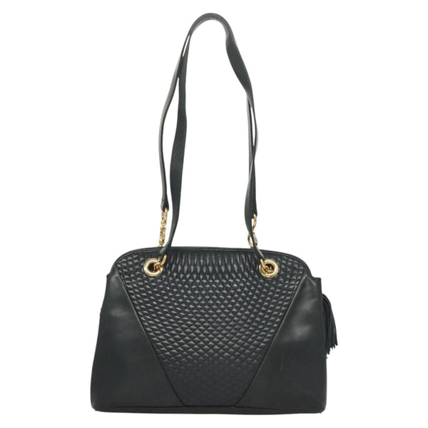 Bally Vintage Shoulder Bag Quilted leather