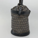 Fendi FF Logo Mon Tresor Bucket Bag Printed Shearling with Leather Mini - image 3