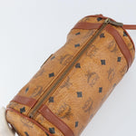 MCM Visetos Shoulder bag Canvas and Leather - image 15