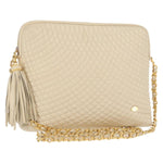 Bally Vintage Chain Shoulder Bag Quilted Leather - image 17