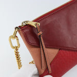 Chloe Envelope Wallet on Chain Leather Small - image 14
