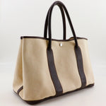 Hermes Garden Party Tote Toile and Leather 36 - image 3