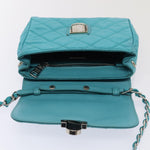 Prada Pushlock Chain Flap Bag Quilted Tessuto Mini - image 19