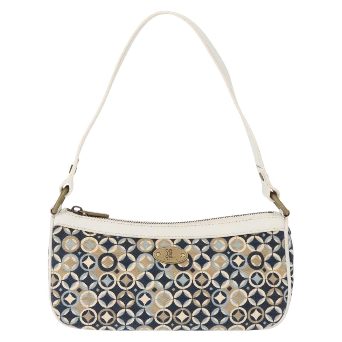 Celine Vintage Pochette Shoulder Bag Canvas - image 1