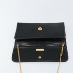 Christian Dior Vintage Chain Flap Shoulder Bag Diorissimo Canvas Medium - image 16