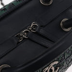 Chanel Convertible Chain Bowler Bag Woven Calfskin Small - image 13