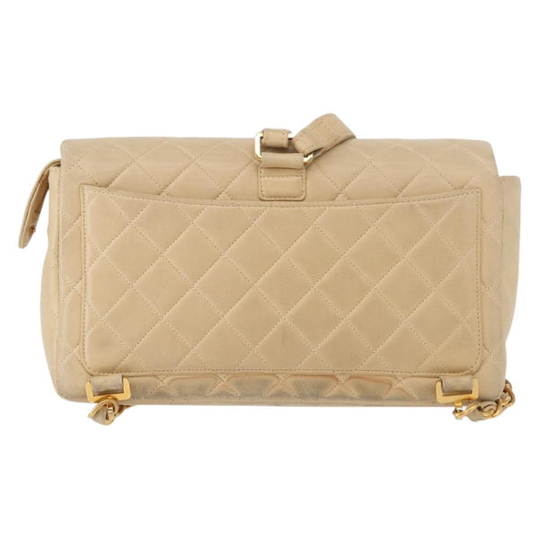 Chanel Vintage Classic Flap Backpack Quilted Lambskin Medium
