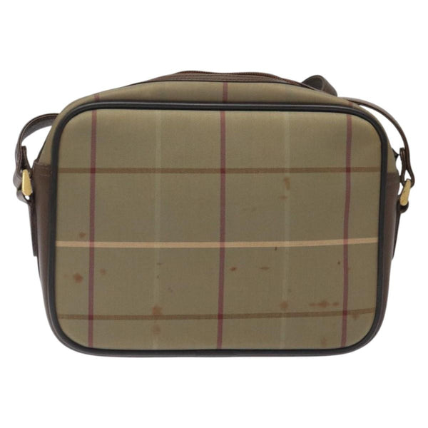 Burberry Nova check Shoulder bag Canvas and Leather