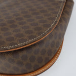 Celine Vintage Macadam Shoulder Bag Canvas and Leather - image 11
