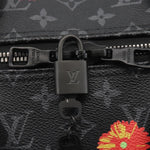 Louis Vuitton Keepall Bandouliere Bag Limited Edition Foliage Monogram Eclipse 50 - image 15