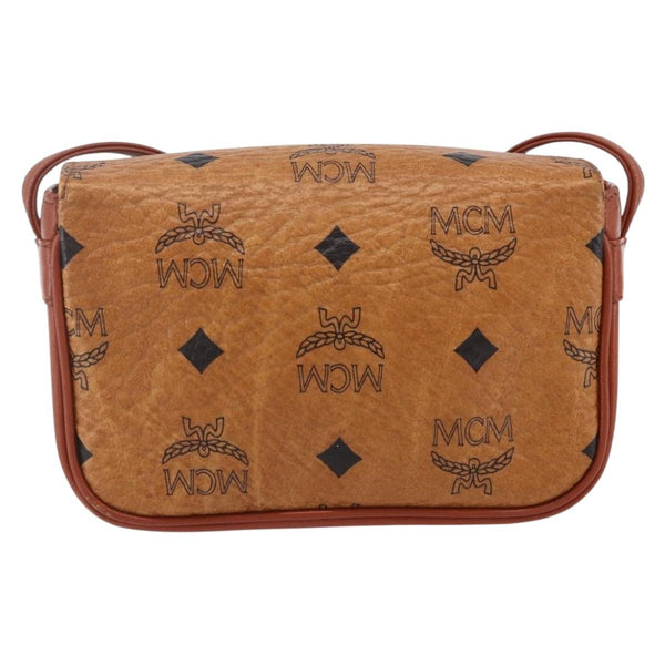 MCM Visetos Shoulder bag Canvas and Leather