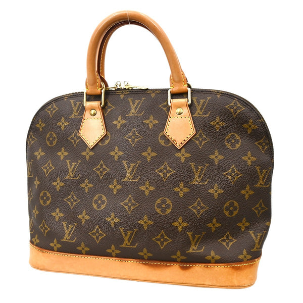 Louis Vuitton Alma Handbag Monogram Canvas PM