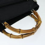 Gucci Vintage Bamboo Handle Bag Nylon - image 8