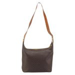 Celine Vintage Macadam Shoulder Bag Canvas and Leather - image 2