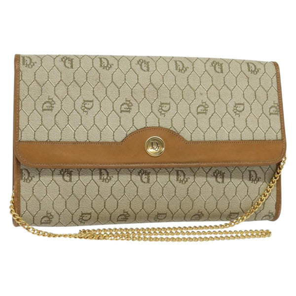 Christian Dior Vintage Honeycomb chain Canvas - image 1