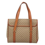 Celine Vintage Macadam Handbag Canvas and Leather - image 2