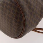 Celine Vintage Macadam Backpack Canvas and Leather - image 9
