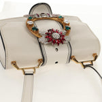 Miu Miu Madras Crystal Buckle Shoulder Bag Leather Small - image 19