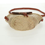Chloe Marcie Basket Bag Raffia and Leather Small - image 18
