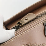 Salvatore Ferragamo Gancini handbag Leather - image 13