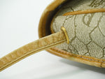 Christian Dior Vintage Honeycomb Shoulder Bag Canvas - image 8
