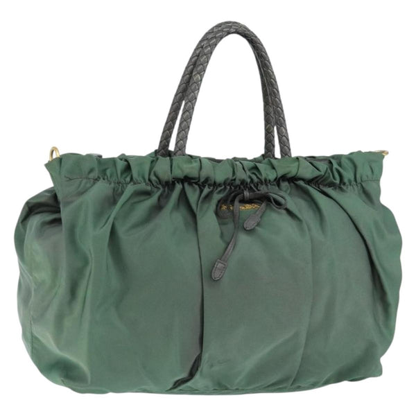 Prada Convertible Bow Tote Tessuto Medium - image 1