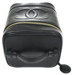 Chanel Vintage Timeless Cosmetic Case Caviar Tall - image 8