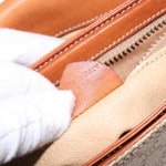 Celine Vintage Macadam Shoulder Bag Canvas and Leather - image 7
