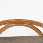 Celine Vintage Macadam Handbag Canvas and Leather - image 12