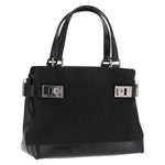 Salvatore Ferragamo Double Gancini Side Buckle Tote Canvas - image 18