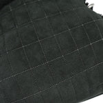 Chanel Vintage Embroidered CC Chain Tote Quilted Suede and Shearling - image 8